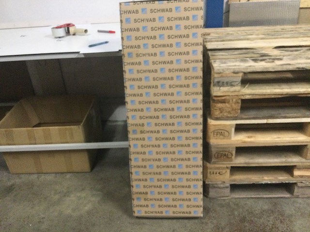 Inbouwreservoir, schwab, duplo wc 380, wit/blauw - afbeelding 4 van  4
