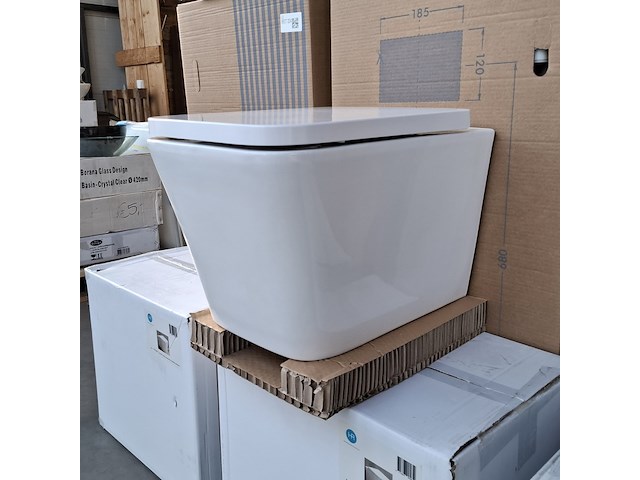 Inbouwreservoir + wandcloset (complete set), ideal standard - afbeelding 4 van  10