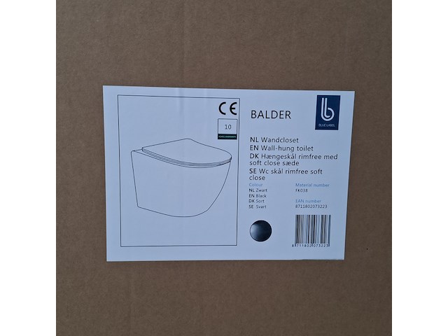 Inbouwreservoir + wandcloset (complete set) - afbeelding 2 van  11