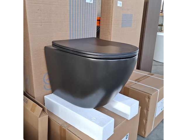 Inbouwreservoir + wandcloset (complete set) - afbeelding 1 van  11