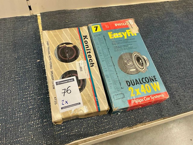 Inbouwspeaker (2x) - afbeelding 1 van  2