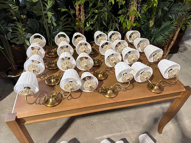 Incanti cloe dubbele wandlamp (15x) - afbeelding 1 van  6