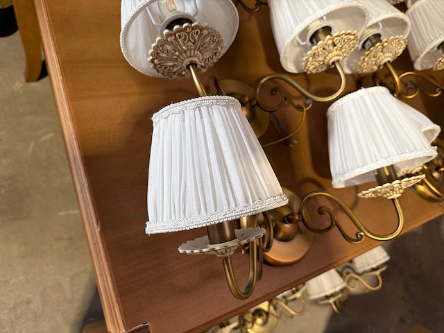 Incanti cloe dubbele wandlamp (15x) - afbeelding 5 van  6