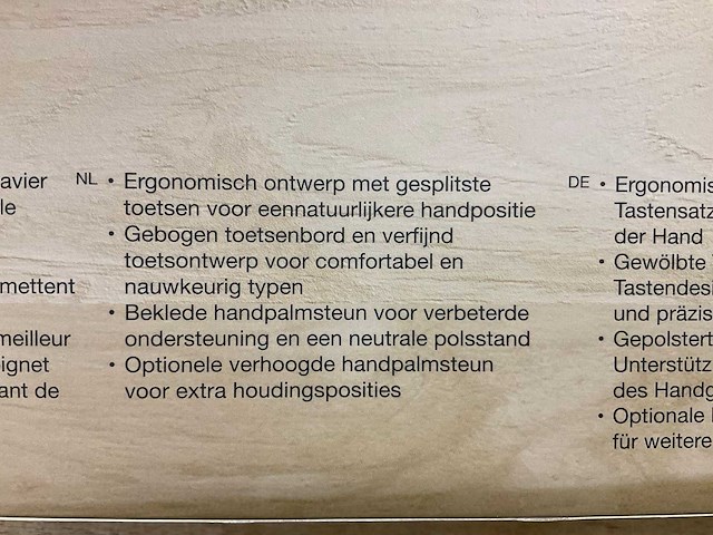Incase ergonomic toetsenbord - afbeelding 2 van  2