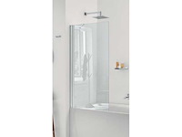 Inda 140x60cm bml090an011573w badscherm - afbeelding 1 van  2