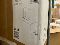 Inda 140x60cm bml090an011573w badscherm - afbeelding 2 van  2