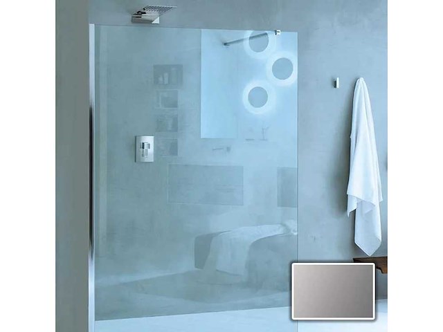 Inda 200x88-90cm b2574aan14 walk-in douchewand - afbeelding 1 van  1