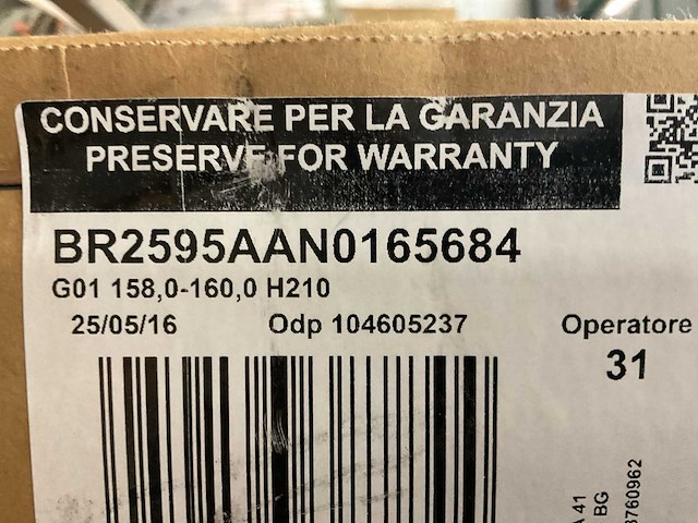 Inda 210x160cm b25895a an walk-in douchewand - afbeelding 2 van  2