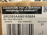 Inda 210x160cm b25895a an walk-in douchewand - afbeelding 2 van  2