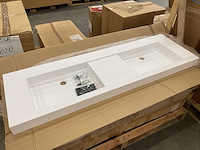 Inda donatello free 160cm dubbele wastafel - afbeelding 1 van  5