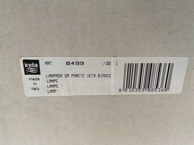 Inda wandverlichting draaibaar - afbeelding 5 van  5