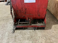 Indap mkb500 kiep- kantelbak v.v. sledes 0,5m3 max 2500kg - afbeelding 3 van  4