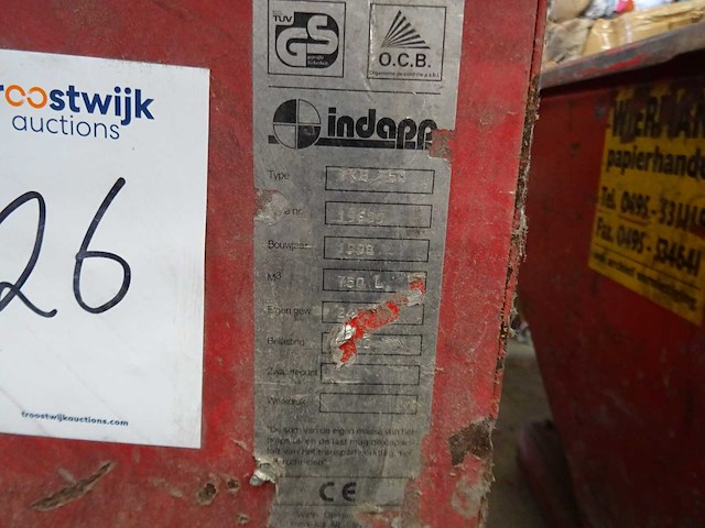 Indapp - 1998 - tkb 750 - kantelbak 750l - afbeelding 5 van  5