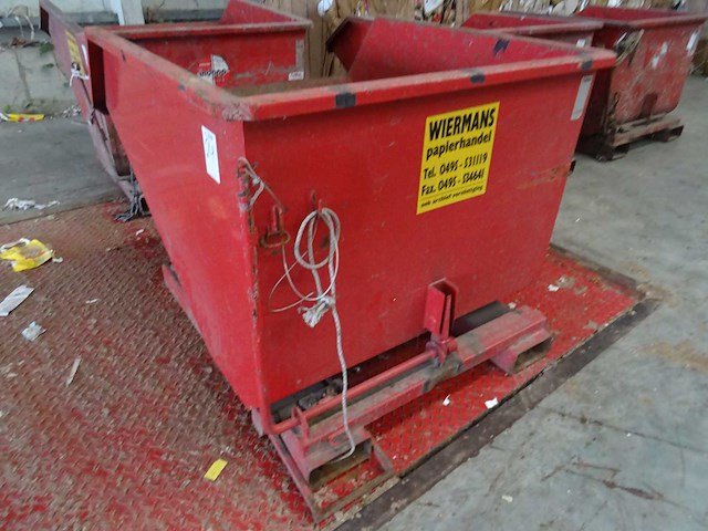 Indapp - 2000 - tkb 900 - kantelbak 0,9m3 - afbeelding 2 van  5