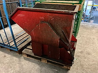 Indapp - kiep- kantelbak 500 liter v.v. heftrucksledes - afbeelding 1 van  4