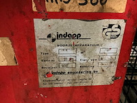 Indapp - kiep- kantelbak 500 liter v.v. heftrucksledes - afbeelding 4 van  4