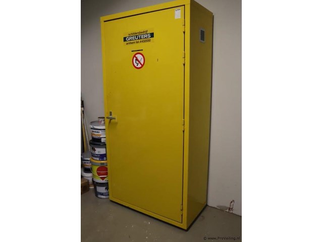 Indapp chemicaliënkast kbs 4 - afbeelding 1 van  8