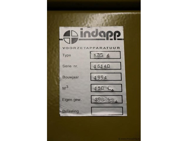 Indapp chemicaliënkast kbs 4 - afbeelding 4 van  8