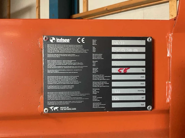 Indapp sal isc 1200-800 magazijnbak - afbeelding 2 van  2