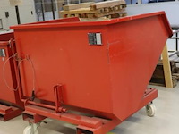 Indapp tkb 1000 kantelcontainer v.v. zwenkwielen - afbeelding 1 van  8