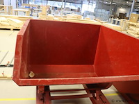 Indapp tkb 1000 kantelcontainer v.v. zwenkwielen - afbeelding 3 van  8
