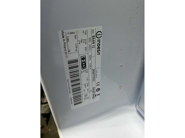 Indesit baan 13 koel/ vriescombinatie - afbeelding 7 van  7