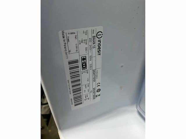 Indesit baan 13 koel/ vriescombinatie - afbeelding 7 van  7