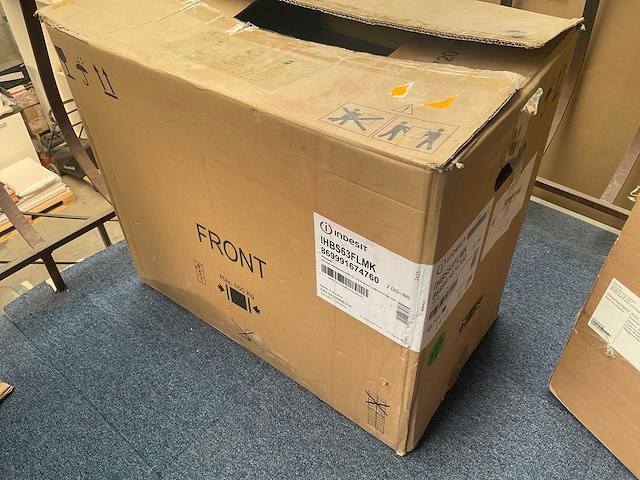 Indesit ihbs63flmk afzuigkap - afbeelding 2 van  5