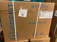 Indesit ihp 635f lmx wandschouw afzuigkap rvs (2x) - afbeelding 3 van  4