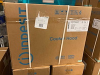 Indesit ihp 635f lmx wandschouw afzuigkap rvs - afbeelding 3 van  3