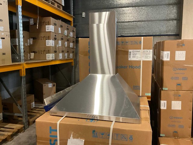 Indesit ihp 635f lmx wandschouw afzuigkap rvs - afbeelding 1 van  5