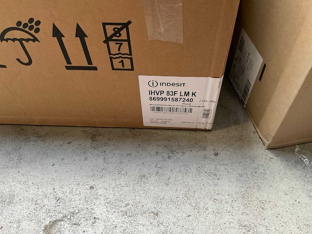 Indesit ihvp83flmk afzuigkap met ledverlichting - afbeelding 3 van  3