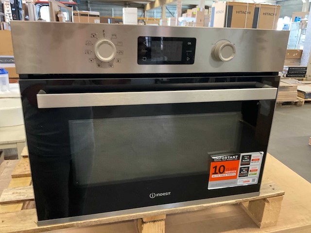 Indesit ipk54rx inbouw combi-magnetron - afbeelding 1 van  5