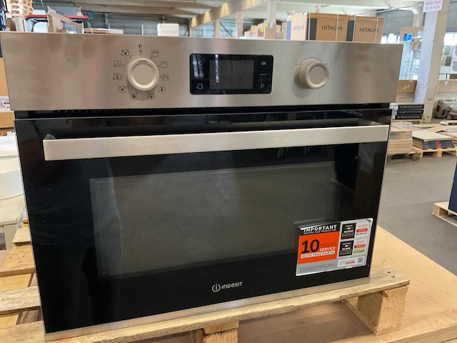 Indesit ipk54rx inbouw combi-magnetron - afbeelding 1 van  5