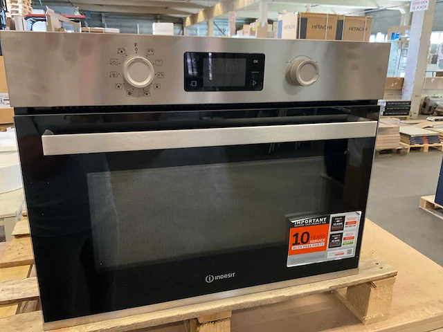 Indesit ipk54rx inbouw combi-magnetron - afbeelding 1 van  5