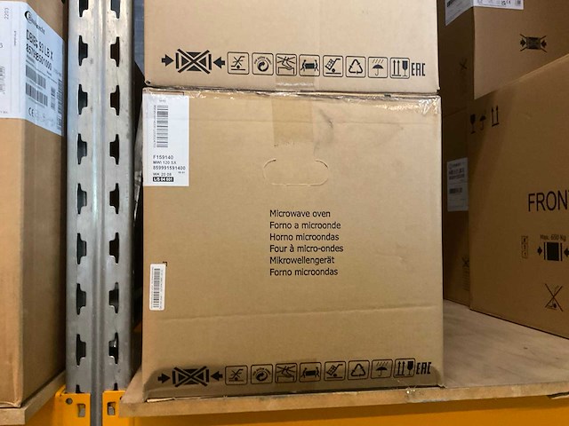 Indesit mwi120sx inbouw magnetron - afbeelding 2 van  2