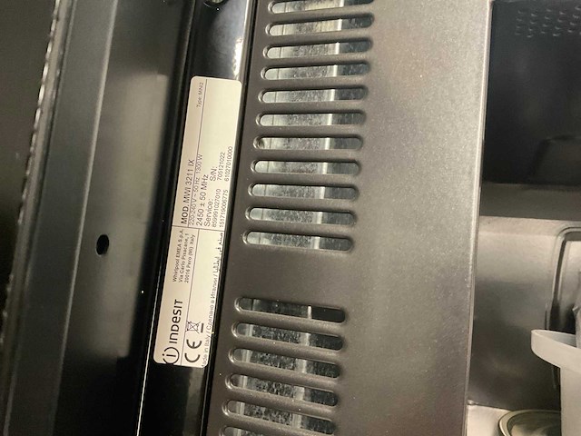 Indesit mwi3211ix inbouw magnetron met grill - afbeelding 4 van  4
