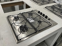 Indesit paa642ix/i gaskookplaat - afbeelding 2 van  2