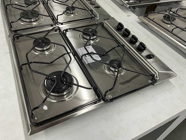 Indesit paa642ix/i gaskookplaat - afbeelding 2 van  2