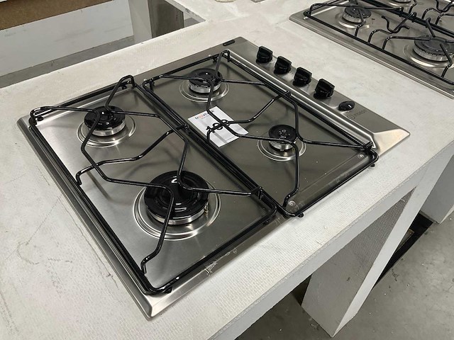 Indesit paa642ix/i gaskookplaat - afbeelding 2 van  2