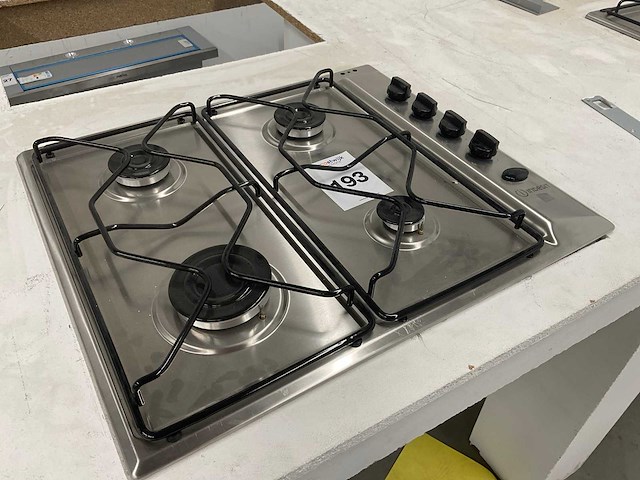 Indesit paa642ix/i gaskookplaat - afbeelding 2 van  2