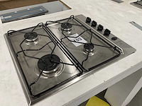 Indesit paa642ix/i gaskookplaat - afbeelding 2 van  2