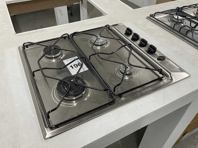 Indesit paa642ix/i kookplaat - afbeelding 2 van  2