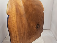 Indianenhoofd - uit massief hout gesneden - ca. 10kg - afbeelding 9 van  9