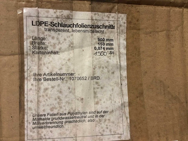 Indipe kunstdarm geprikt (15000x) - afbeelding 3 van  4