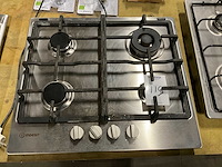 Indisit thp641w/ix/i nl gaskookplaat - afbeelding 1 van  3