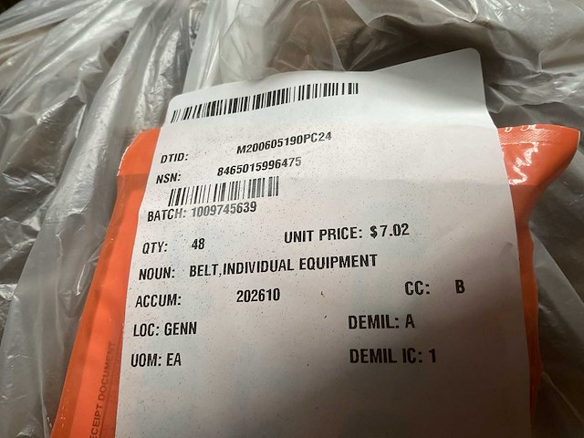 Individual equipment belt (48x) - afbeelding 3 van  3