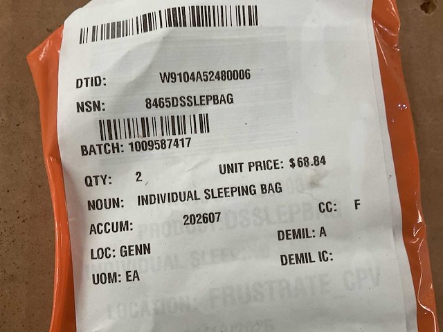 Individual sleeping bag (2x) - afbeelding 5 van  5