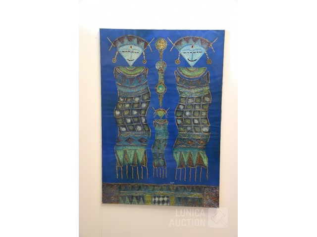 Indonesisch kunstwerk - afbeelding 1 van  4