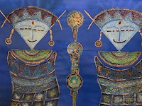 Indonesisch kunstwerk - afbeelding 2 van  4